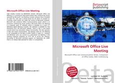 Buchcover von Microsoft Office Live Meeting