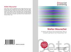 Обложка Walter Mauracher