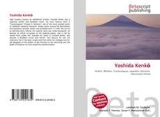 Yoshida Kenkō kitap kapağı