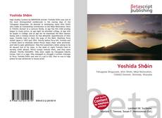 Yoshida Shōin的封面
