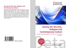 Couverture de Society for the Arts, Religion and Contemporary Culture