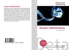 Portada del libro de Rhoads's Oldfield Mouse