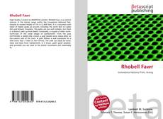 Rhobell Fawr的封面