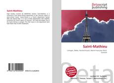 Capa do livro de Saint-Mathieu 