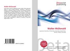 Buchcover von Walter McDonald