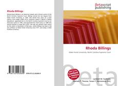 Rhoda Billings kitap kapağı