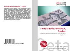 Buchcover von Saint-Mathieu-de-Rioux, Quebec