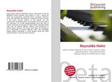 Buchcover von Reynaldo Hahn