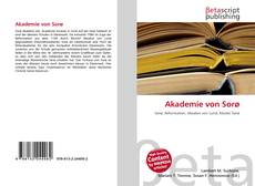 Buchcover von Akademie von Sorø
