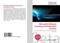 Buchcover von Microsoft Software Licensing and Protection Services
