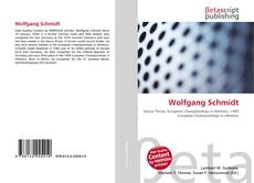 Buchcover von Wolfgang Schmidt