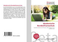 Buchcover von Akademische Bundesfinanzschule
