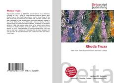 Portada del libro de Rhoda Truax