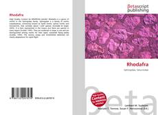 Capa do livro de Rhodafra 