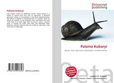 Обложка Palaina Kubaryi