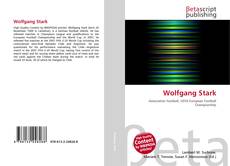 Bookcover of Wolfgang Stark