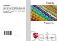Portada del libro de Rhodamnia