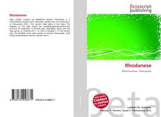 Rhodanese kitap kapağı