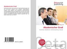 Akademischer Grad kitap kapağı