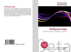 Portada del libro de Wolfgang Vogel
