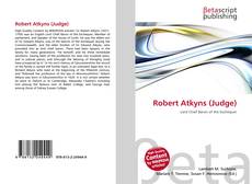Portada del libro de Robert Atkyns (Judge)