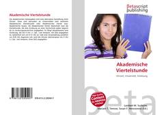 Akademische Viertelstunde的封面