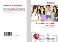Capa do livro de Akademischer Alpen-Club Zürich 