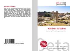 Portada del libro de Ailianos Taktikos