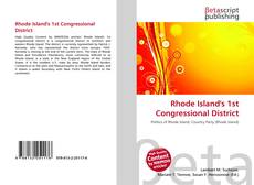 Portada del libro de Rhode Island's 1st Congressional District