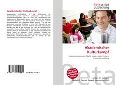 Bookcover of Akademischer Kulturkampf