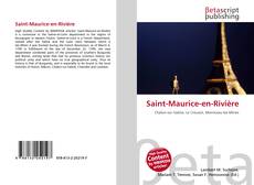 Buchcover von Saint-Maurice-en-Rivière