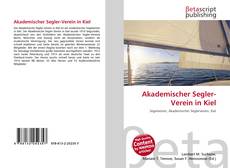 Buchcover von Akademischer Segler-Verein in Kiel