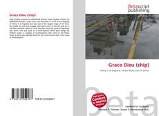 Bookcover of Grace Dieu (ship)