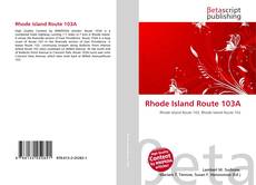 Обложка Rhode Island Route 103A