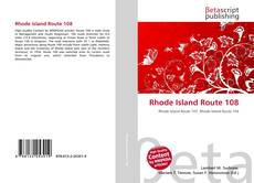 Bookcover of Rhode Island Route 108