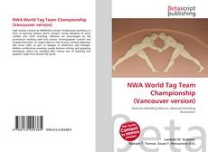 NWA World Tag Team Championship (Vancouver version)的封面