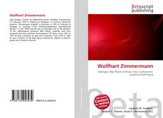 Обложка Wolfhart Zimmermann