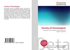 Couverture de Society of Genealogists
