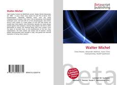Portada del libro de Walter Michel