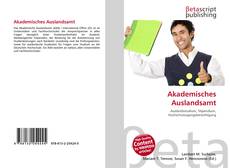 Akademisches Auslandsamt的封面