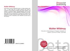 Walter Mildmay kitap kapağı