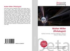 Walter Miller (Philologist) kitap kapağı