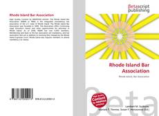 Portada del libro de Rhode Island Bar Association