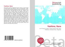 Portada del libro de Yoshino, Nara