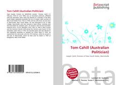 Portada del libro de Tom Cahill (Australian Politician)