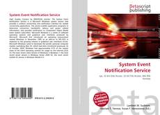 System Event Notification Service kitap kapağı