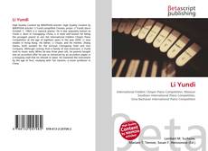 Bookcover of Li Yundi