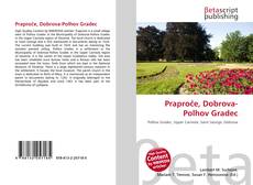 Capa do livro de Praproče, Dobrova-Polhov Gradec 