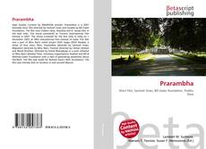 Capa do livro de Prarambha 