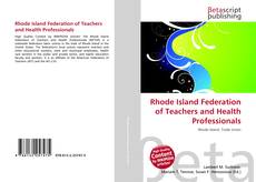 Capa do livro de Rhode Island Federation of Teachers and Health Professionals 